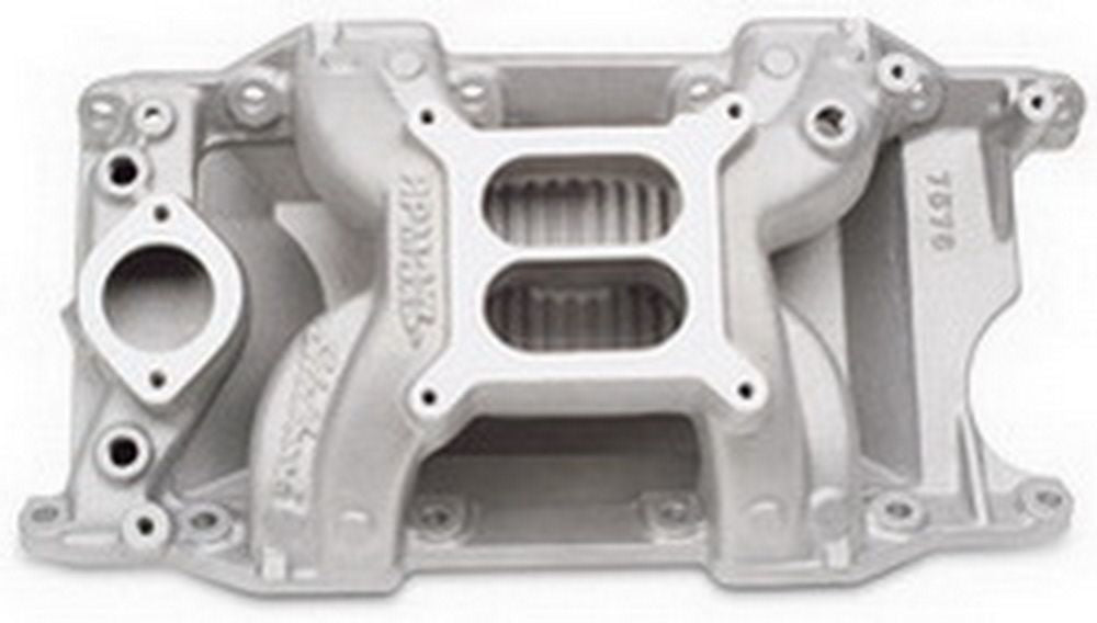 EDELBROCK 7576 - SBM Performer RPM A/G Manifold - 340-360 image