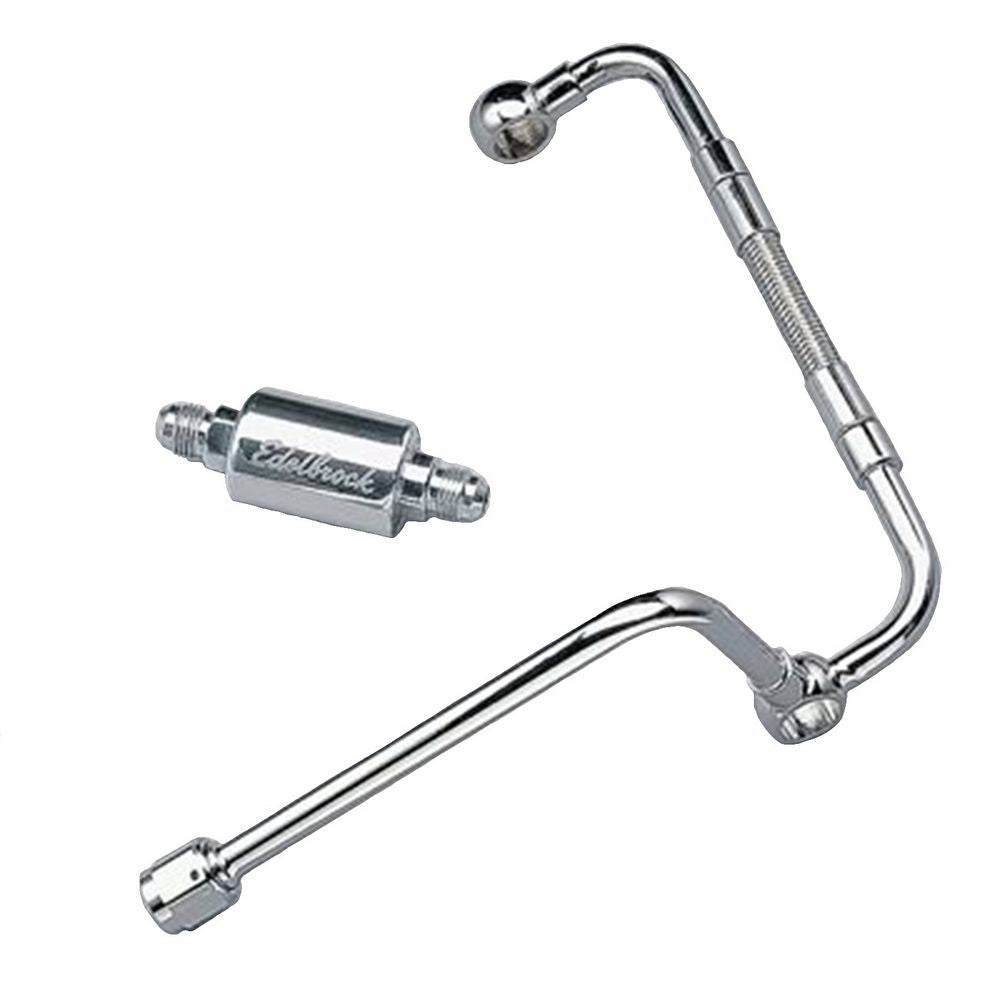 EDELBROCK 8128 - Dual Feed Fuel Line Kit  image