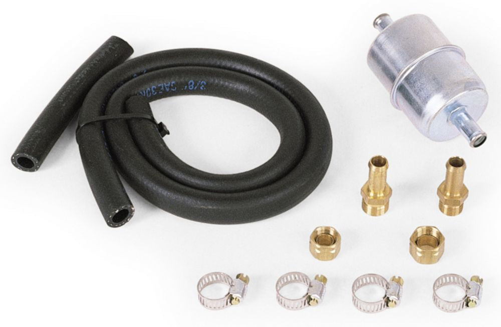 EDELBROCK 8135 - 3/8in Fuel Line & Filter Kit image