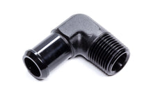 Load image into Gallery viewer, EDELBROCK 8165 - Hose End  90-deg 1/2npt to 3/4 Barb  Black image