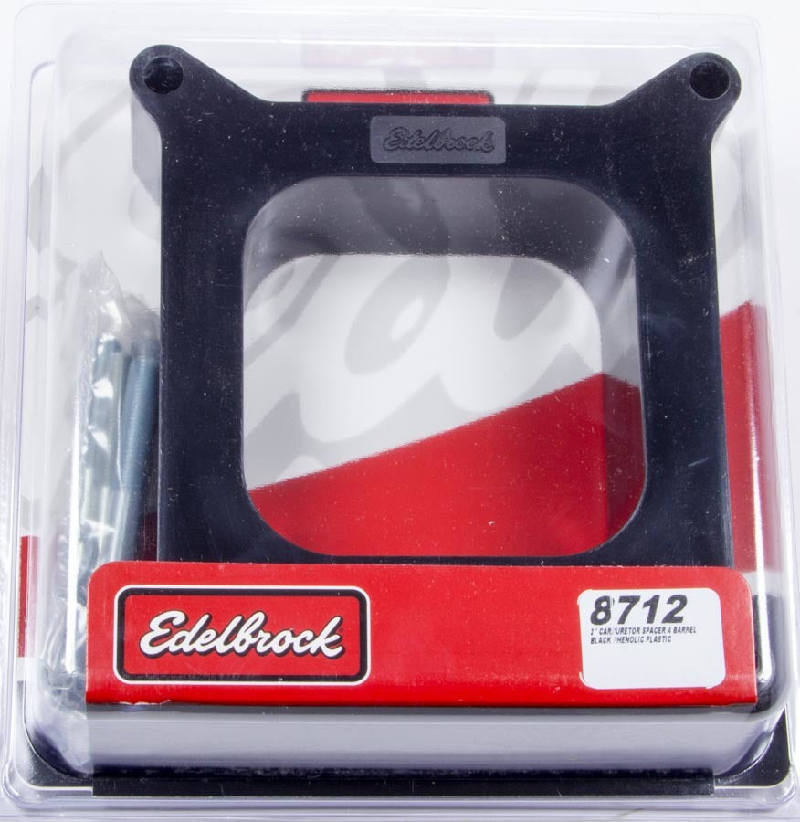 EDELBROCK 8712 - Carburetor Spacer - 2in Open image