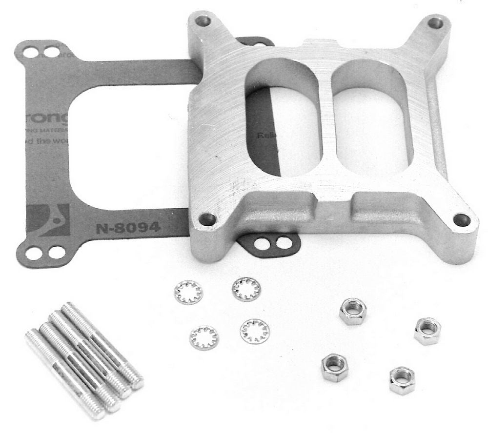 EDELBROCK 8714 - Carburetor Spacer - 1in Divided image