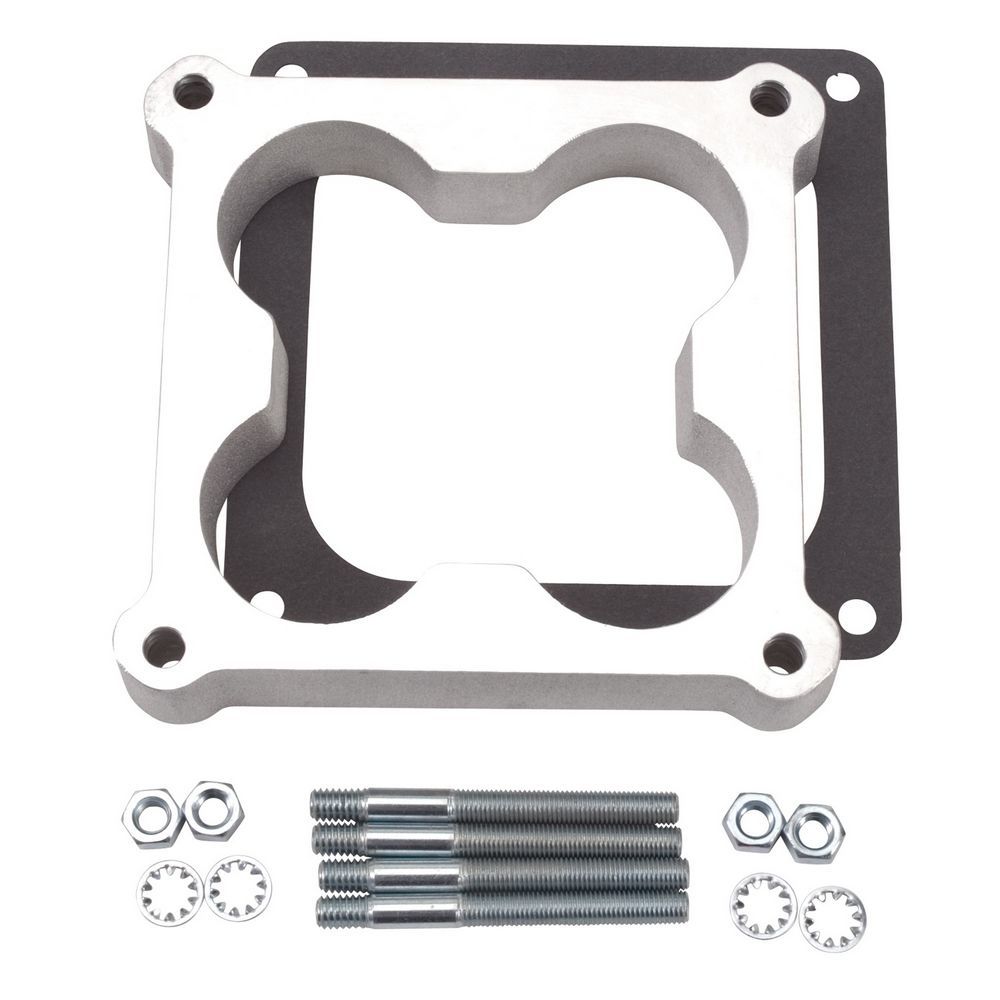 EDELBROCK 8718 - Carburetor Spacer - 1in Cloverleaf - 4500 image