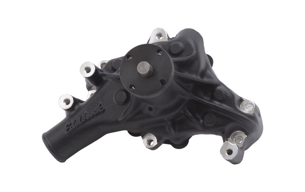 EDELBROCK 88113 - SBC Water Pump - Long Black image