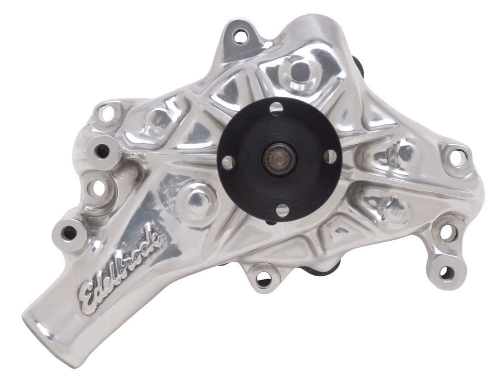 EDELBROCK 8821 - SBC Water Pump - Long  Polished image