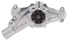 Load image into Gallery viewer, EDELBROCK 8864 - BBC Water Pump - Short- R/R- Polished image