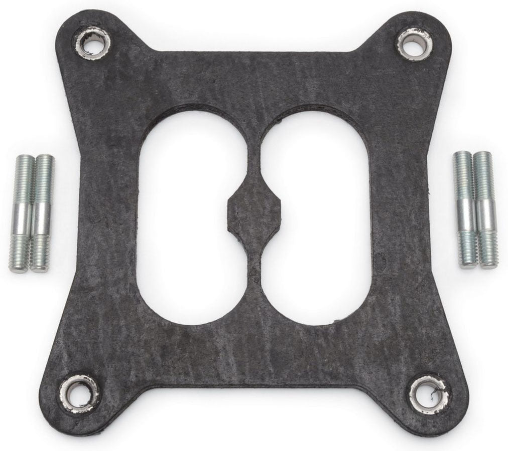 EDELBROCK 9266 - Heat Insulator Gasket - Divided Sq. Bore image