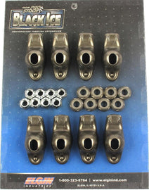 ELGIN ICE410738 - SBC Black Ice Rocker Arm Kit 1.6 Ratio (8pk) image