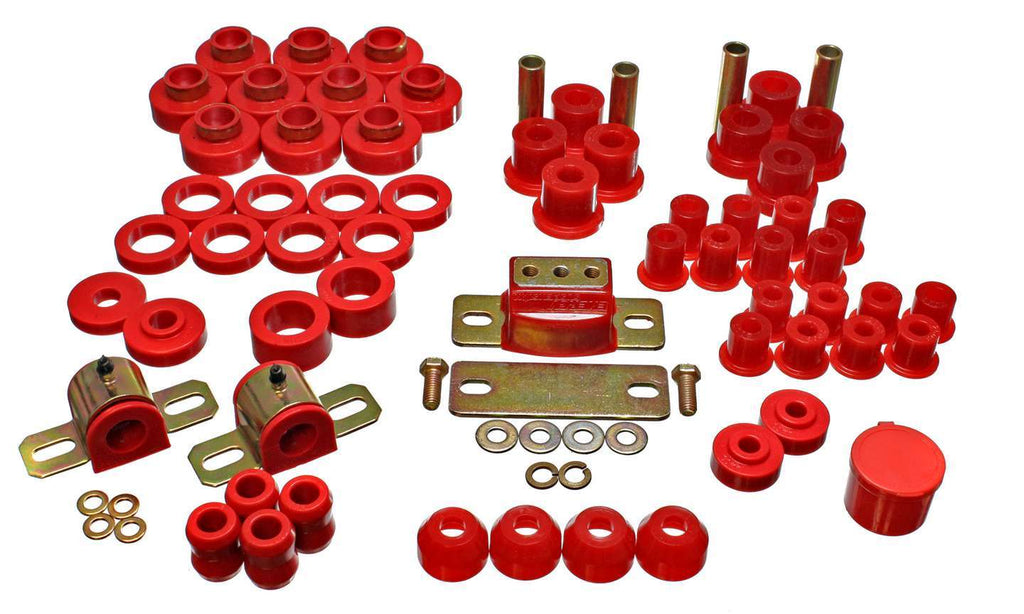 ENERGY SUSPENSION 2-18102R - Jeep CJ5/CJ7 Master Bushing Kit image