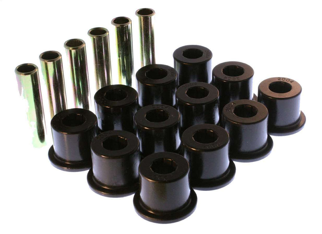 ENERGY SUSPENSION 3-2106G - Chevy Rear Spring Bushing Set Black image