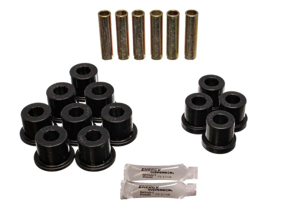 ENERGY SUSPENSION 3-2108G - Chevy Rear Spring Bushing Set Black image