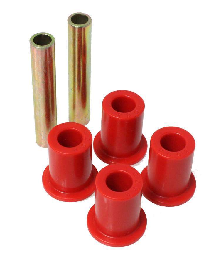 ENERGY SUSPENSION 3-2111R - 71-91 GM Front Frame Shackle Eye Set Red image