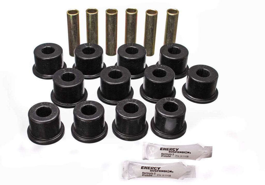 ENERGY SUSPENSION 3-2128G - Chev 2wd/4wd Rr Spring Bushing Set Black image