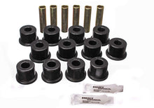 Load image into Gallery viewer, ENERGY SUSPENSION 3-2128G - Chev 2wd/4wd Rr Spring Bushing Set Black image