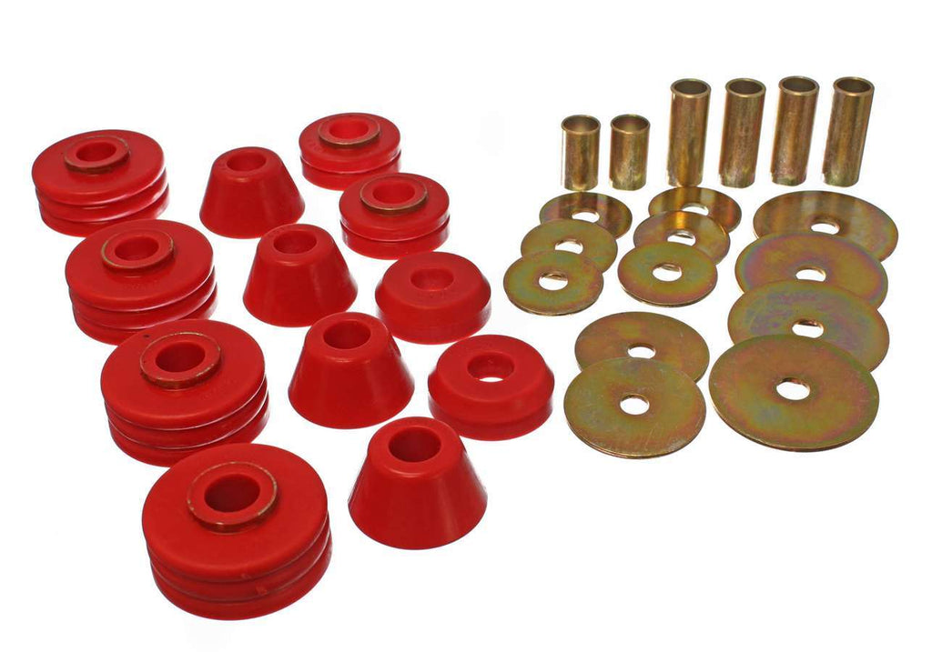 ENERGY SUSPENSION 3-4109R - GM CAB MOUNT SET  image