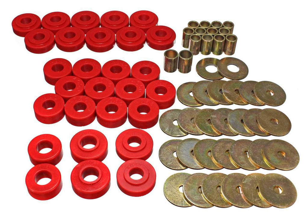 ENERGY SUSPENSION 3-4111R - GM BODY MOUNT SET  image