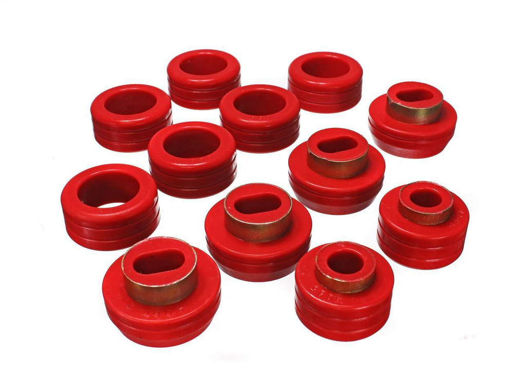 ENERGY SUSPENSION 3-4130R - S10 BODY MOUNT SET  image