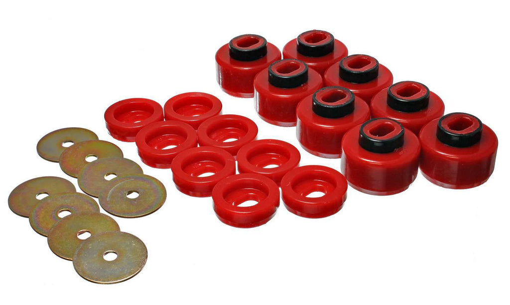 ENERGY SUSPENSION 3-4150R - Chevy Body Mount Set  image