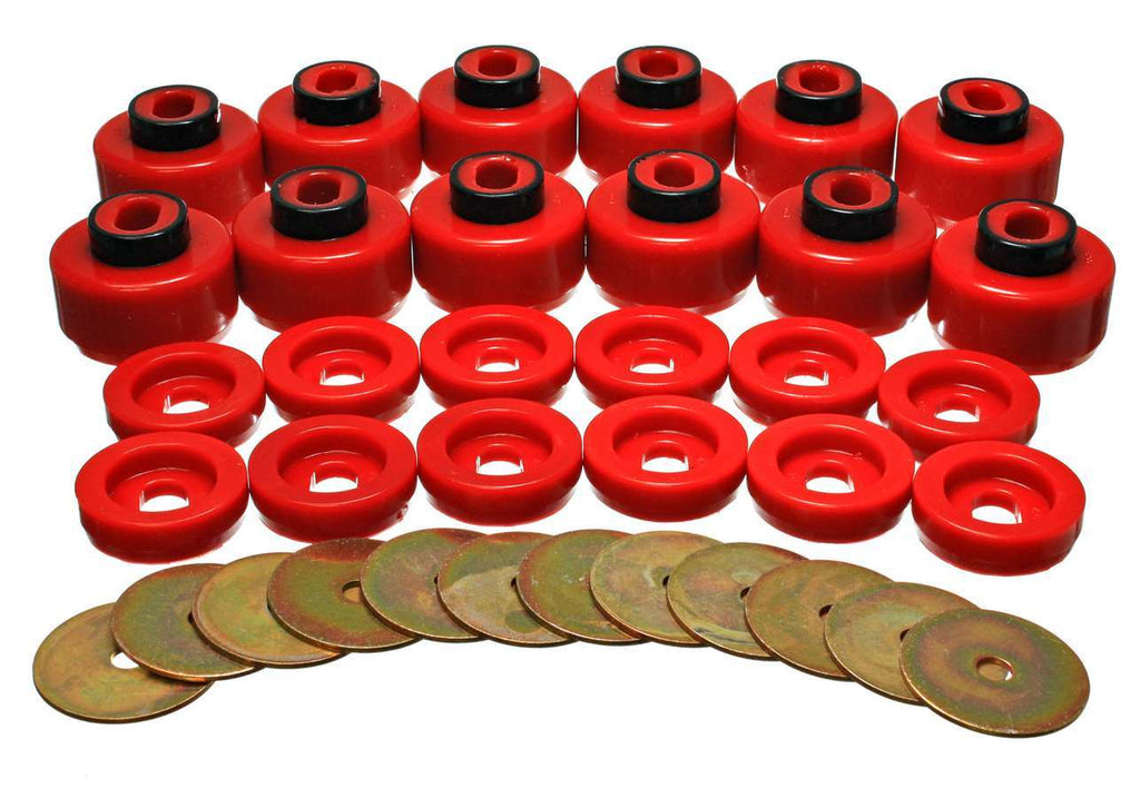 ENERGY SUSPENSION 3-4156R - BODY MOUNT SET  image