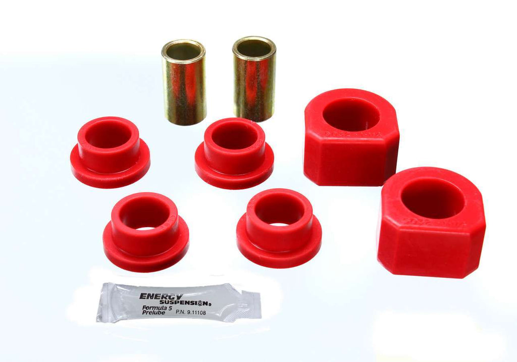 ENERGY SUSPENSION 3-5118R - 1 1/4in 4wd Frt Stab Bushing Set Red image