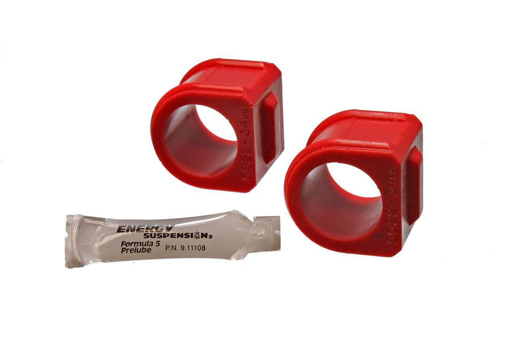 ENERGY SUSPENSION 3-5130R - Gm 32mm Frt Stab Bushing Set Red image