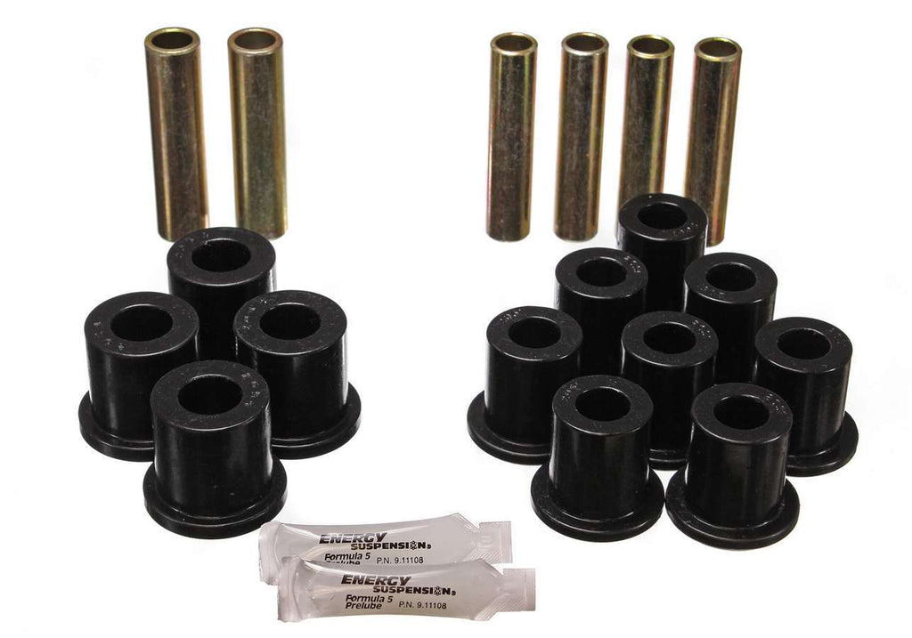 ENERGY SUSPENSION 4-2114G - Ford Complete Spring & Shackle Set Black image