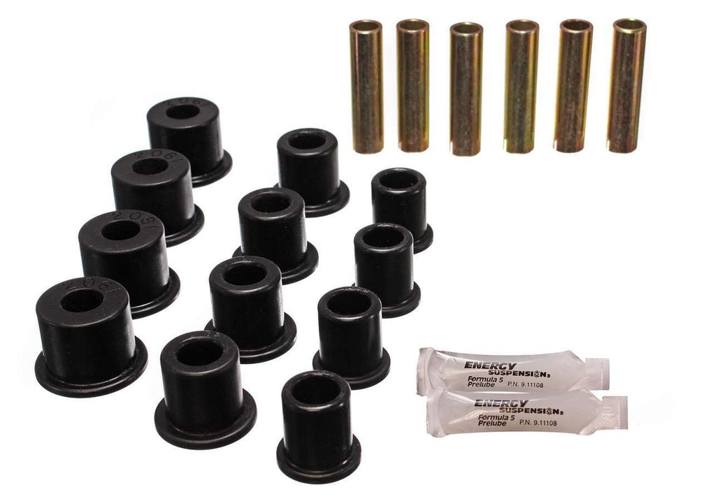 ENERGY SUSPENSION 4-2134G - 86-97 Ranger Complete Spring & Shackle Set Bla image