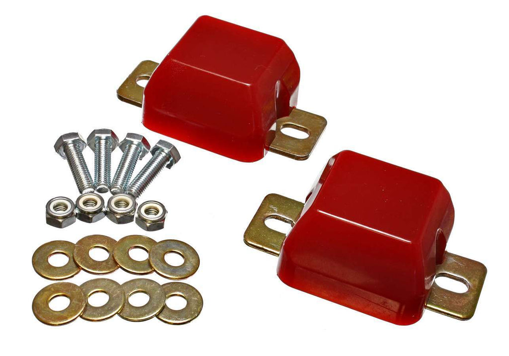 ENERGY SUSPENSION 4-9103R - Front Axle Bump Stop Set Red image