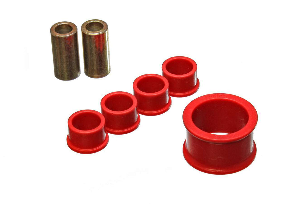 ENERGY SUSPENSION 7-10105R - Rack & Pinion Bushing Set Red image
