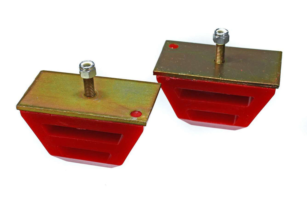 ENERGY SUSPENSION 9-9109R - Bump Stop 2-1/2 x 4-1/2 x 2-1/2 Low Profile Pair image