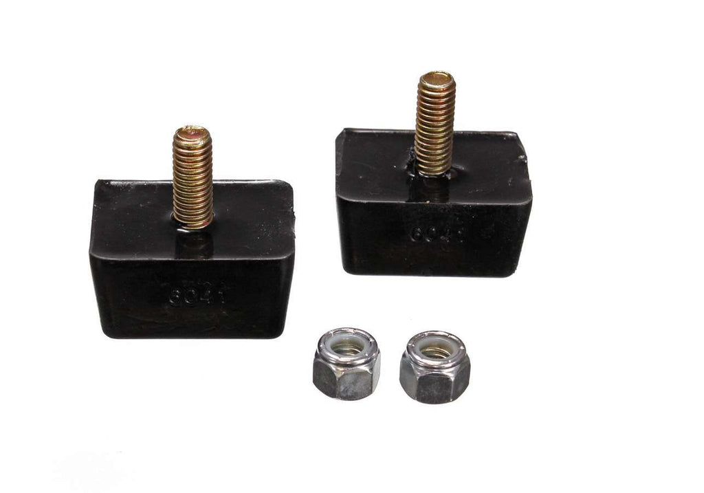 ENERGY SUSPENSION 9-9118G - Bump Stop 7/8 x 1-7/8 x 1-3/8 Rect Lo Pro Pair image