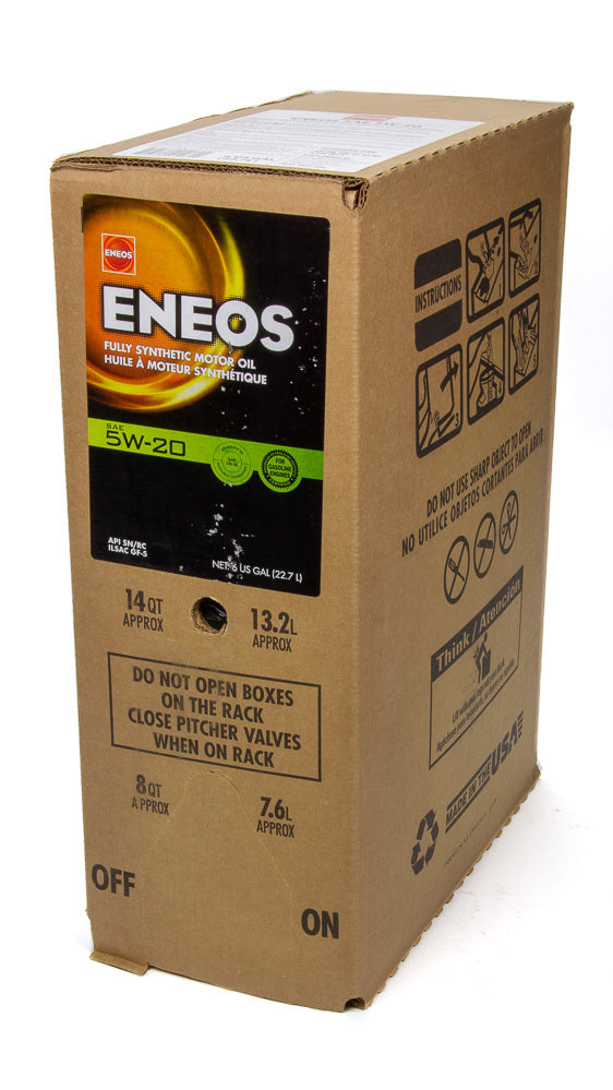 ENEOS 3241-400 - Full Syn Oil 5w20 6 Gal image