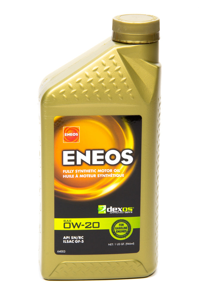 ENEOS 3701-300 - Full Syn Oil Dexos 1 0w20 1 Qt image