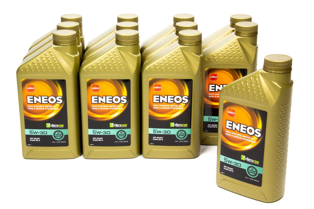 ENEOS 3703-301 - Full Syn Oil Dexos 1 Case 5w30 12 X 1 Qt image