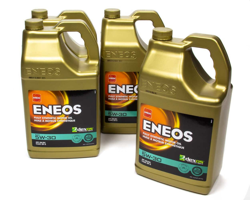 ENEOS 3703-323 - Full Syn Oil Dexos 1 Case 5w30 4 X 5 Qt image