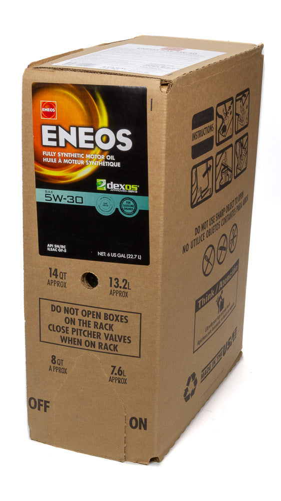 ENEOS 3703-400 - Full Syn Oil Dexos 1 5w30 6 Gal image