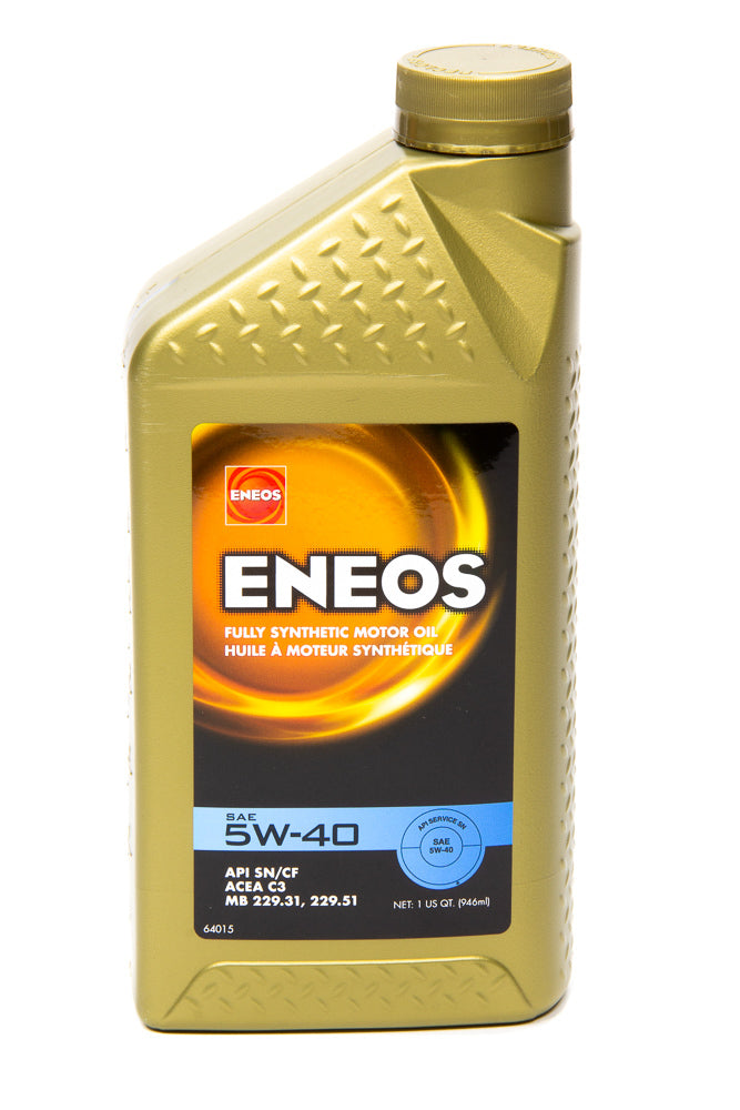 ENEOS 3704-300 - Full Syn Oil 5w40 1 Qt  image