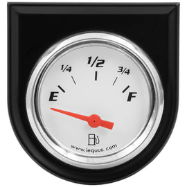 EQUUS E5362 - 2.0 Dia Fuel Level Gauge w/Black Panel image