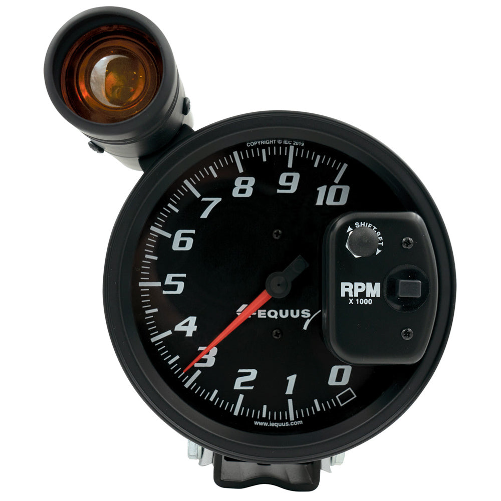 EQUUS E6080 - 5in Dia Tachometer 10K RPM w/Ext Shift-Lite image