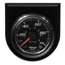 Load image into Gallery viewer, EQUUS E6244 - 2.0 Dia Oil Pressure Gauge Black  0-100psi image