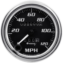 Load image into Gallery viewer, EQUUS E7072 - 3-3/8 Dia Speedometer 0-120 MPH Chrome Mech image