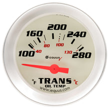 Load image into Gallery viewer, EQUUS E8241 - 2.0 Dia Trans Temp Gauge Silver  100-280 image