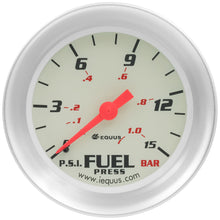 Load image into Gallery viewer, EQUUS E8434 - 2-5/8 Dia Fuel Pressure Gauge 0-15 Psi image