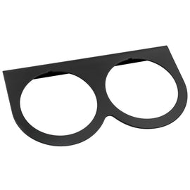 EQUUS E9942 - Gauge Mount Panel 2-5/8 Black Double image