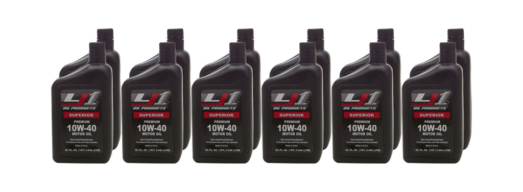 EXTREME RACING OIL SP10W-40C - 10W40  Premium Blend 12 x 1 Quart image