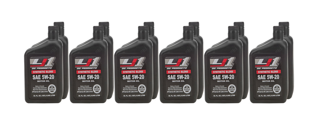 EXTREME RACING OIL SP5W-20C - 5W20  Synthetic Blend 12 x 1 Quart image