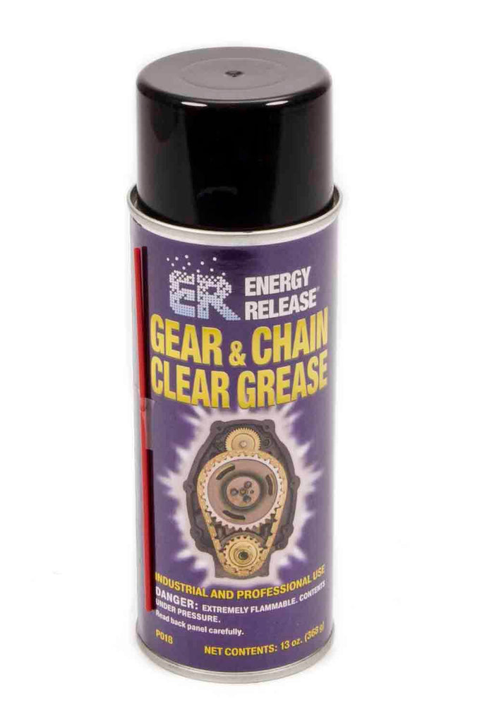 ENERGY RELEASE P018 - Gear & Chain Clear Greas e 13oz Aerosal image