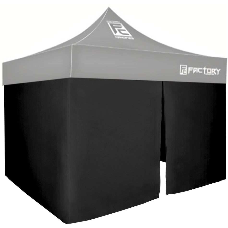 FACTORY CANOPIES 40001-KIT - Wall Kit Black 10ft x 10ft Canopy image