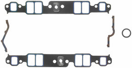 FEL-PRO 1256 - SB Chevy Intake Gaskets Stock Ports 1.23 x 1.99 image