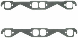 FEL-PRO 1404 - SB Chevy Exhaust Gaskets SQUARE PORTS STOCK SIZE image